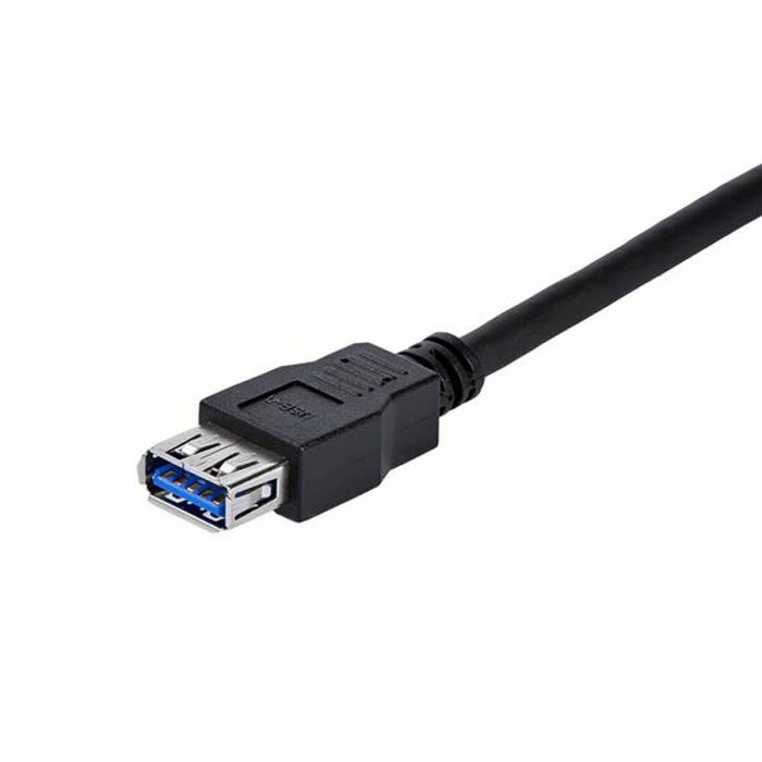 Cable USB Startech USB3SEXT1MBK         USB A Negro 1