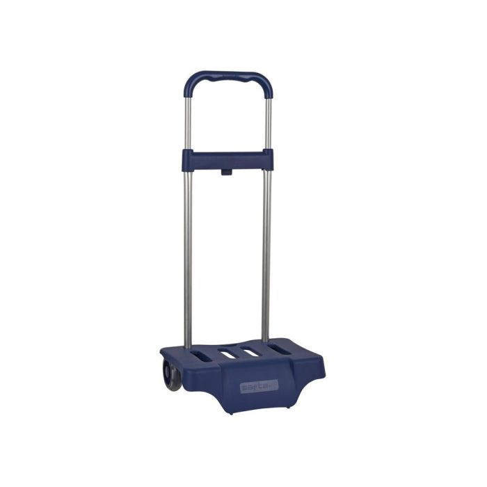 Carro portamochilas azul marino 300x230x525 mm