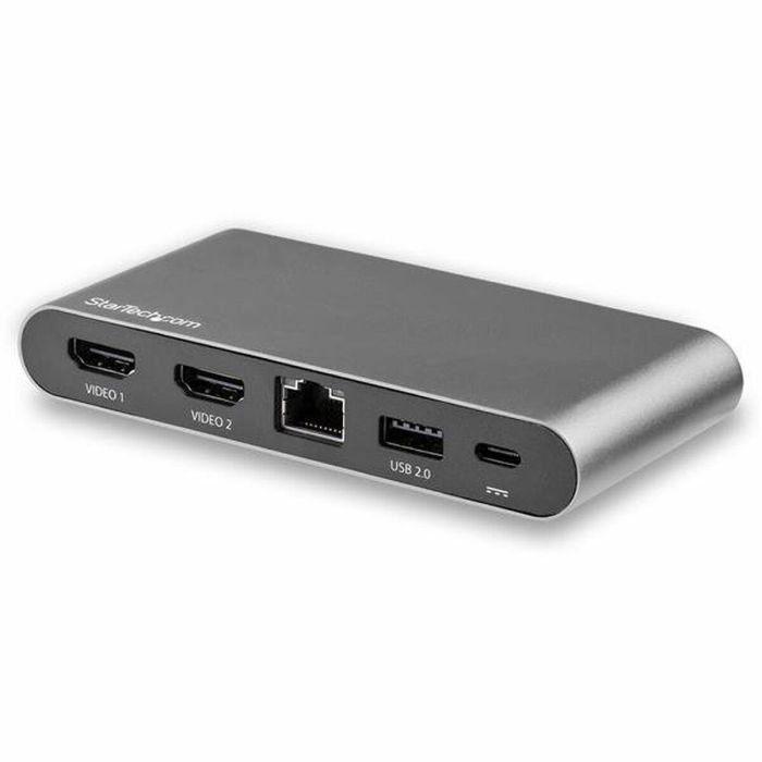 Hub USB Startech DK30C2HAGPD Negro Gris USB-C 3