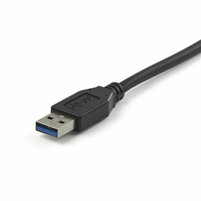 Cable USB A a USB C Startech USB31AC1M            Negro 1