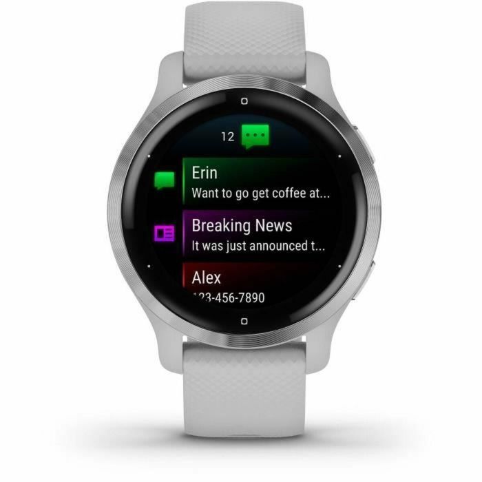GARMIN Venu 2S - Reloj inteligente con GPS - Plata - Correa gris claro 1 GARMIN Venu 2S - Reloj inteligente con GPS - Plata - Correa gris claro 1