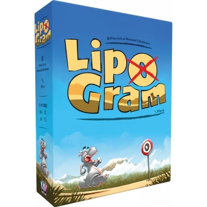 Lipograma - Asmodee - Juego de mesa Lipograma - Asmodee - Juego de mesa
