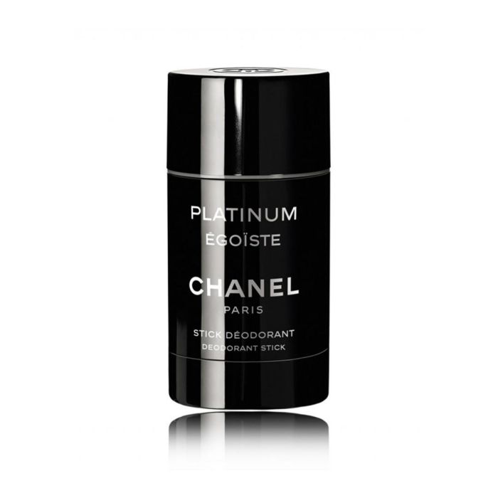 Chanel IL91A ÉGOÏSTE PLATINUM Desodorante Stick Hombre 75 ml - Protección con Frescor Duradero, Lavanda, Romero, Maderas Exóticas