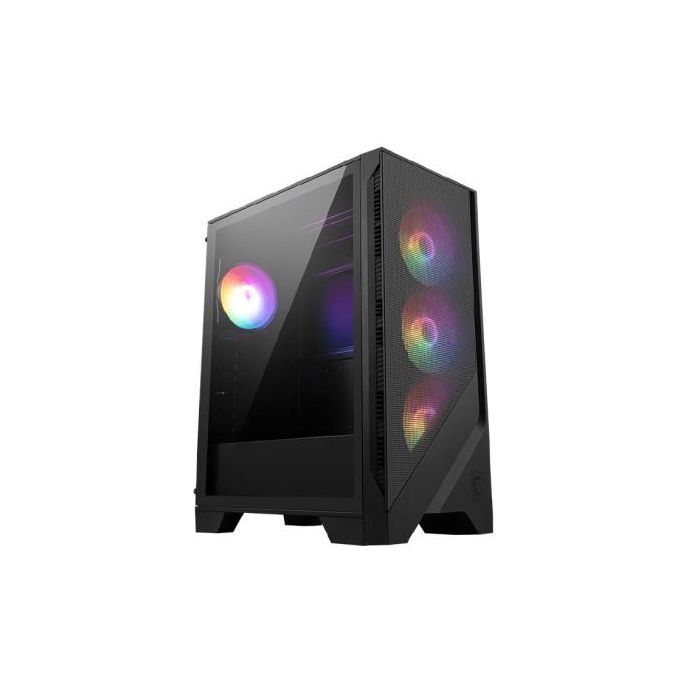 MSI Caja MAG FORGE 121A AIRFLOW Mid-Tower Negra RGB, 2xUSB3.2, ARGB Fans, ATX/M-ATX/ITX, Ventana Lateral, 306-7G23A27-HH9 MSI Caja MAG FORGE 121A AIRFLOW Mid-Tower Negra RGB, 2xUSB3.2, ARGB Fans, ATX/M-ATX/ITX, Ventana Lateral, 306-7G23A27-HH9
