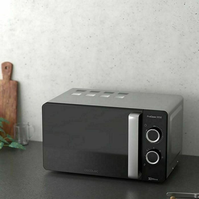Microondas Cecotec ProClean 3050 20 L 700W Negro 3 Microondas Cecotec ProClean 3050 20 L 700W Negro 3