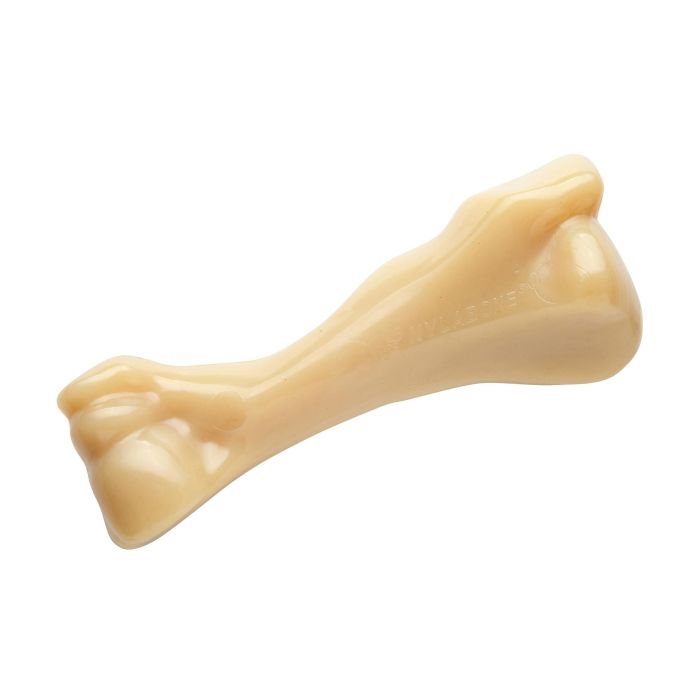 Nylabone Extreme Chew Hueso Masticable de Nylon Sabor Ternera XXL para Perros Grandes (+23kg), Juguete Duradero Limpieza Dental 1
