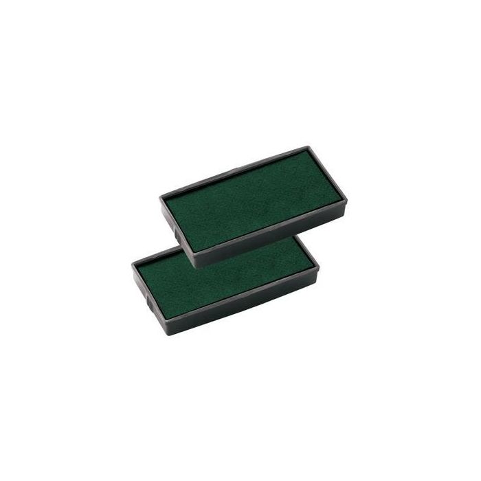 Colop E-0013.0 Almohadilla Tinta Verde, Pack 2 Unidades en Blister