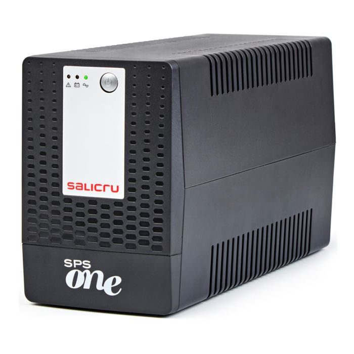 Salicru SPS 1100 ONE BL IEC UPS de Línea Interactiva 1.1 kVA 600W con 6 Salidas AC y Diseño Torre Negro Salicru SPS 1100 ONE BL IEC UPS de Línea Interactiva 1.1 kVA 600W con 6 Salidas AC y Diseño Torre Negro