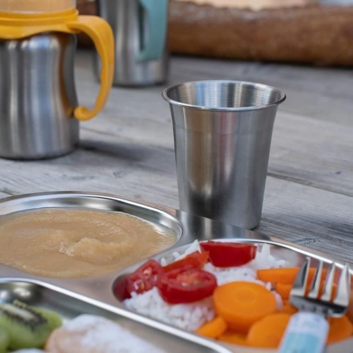 Thermobaby AAAOY87754 Taza de Acero Inoxidable Sin BPA 3