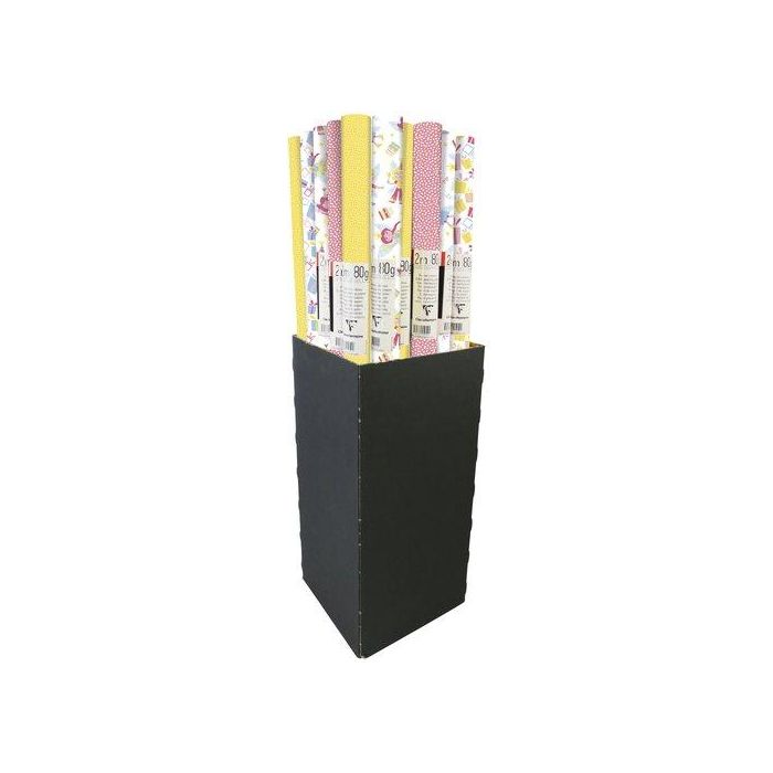 Papel De Regalo Rollo Clairefontaine 0,7X2M (Caja De 30) 80G Excellia Fairy