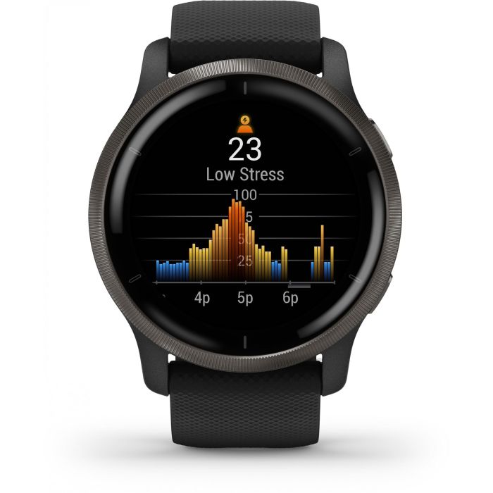 Garmin Venu 2 Smartwatch GPS 45mm, Reloj Inteligente Fitness con Música, Pagos y Monitor de Salud, Color Negro 37 Garmin Venu 2 Smartwatch GPS 45mm, Reloj Inteligente Fitness con Música, Pagos y Monitor de Salud, Color Negro 37