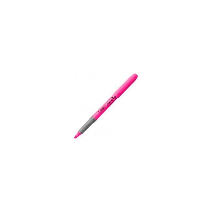 Bic Marcador Fluorescente Highlighter Grip Punta Biselada Rosa Caja 12 Ud Bic Marcador Fluorescente Highlighter Grip Punta Biselada Rosa Caja 12 Ud