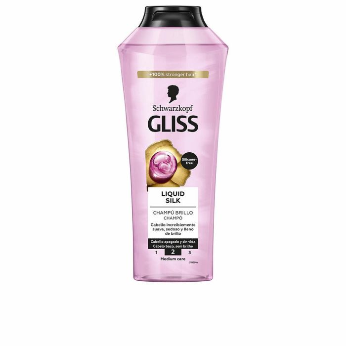 Schwarzkopf Mass Market GLISS LIQUID SILK Champú 400 ml - Revitaliza y brilla cabello dañado Schwarzkopf Mass Market GLISS LIQUID SILK Champú 400 ml - Revitaliza y brilla cabello dañado