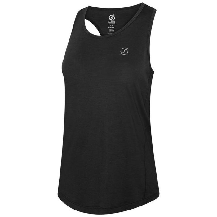 Camiseta de Tirantes Mujer Dare 2b DWT583-800 Negro (XS)
