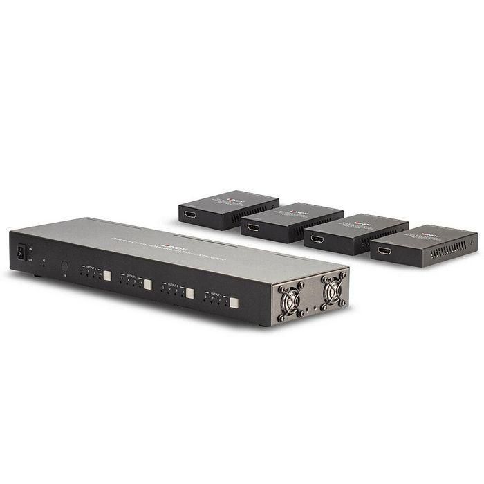 Lindy 70m Cat.6 4x4 HDMI 4K60 Matrix Extender 1 Lindy 70m Cat.6 4x4 HDMI 4K60 Matrix Extender 1
