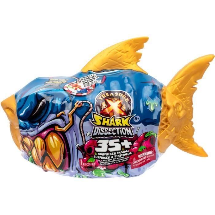 Juguete de disección - TREASURE X - Mega Shark - 30 cm - 35 sorpresas - Un auténtico tesoro de oro 2 Juguete de disección - TREASURE X - Mega Shark - 30 cm - 35 sorpresas - Un auténtico tesoro de oro 2