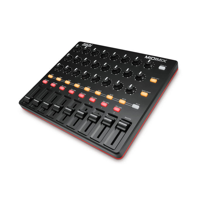 AKAIPRO Midi Mix Controlador DAW USB con 8 Faders y 24 Knobs, Compatible con Ableton Live 1
