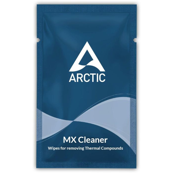 ARCTIC MX Cleaner Wipes, Limpiador de pasta térmica para CPU y disipadores, fácil de usar, 40 unidades