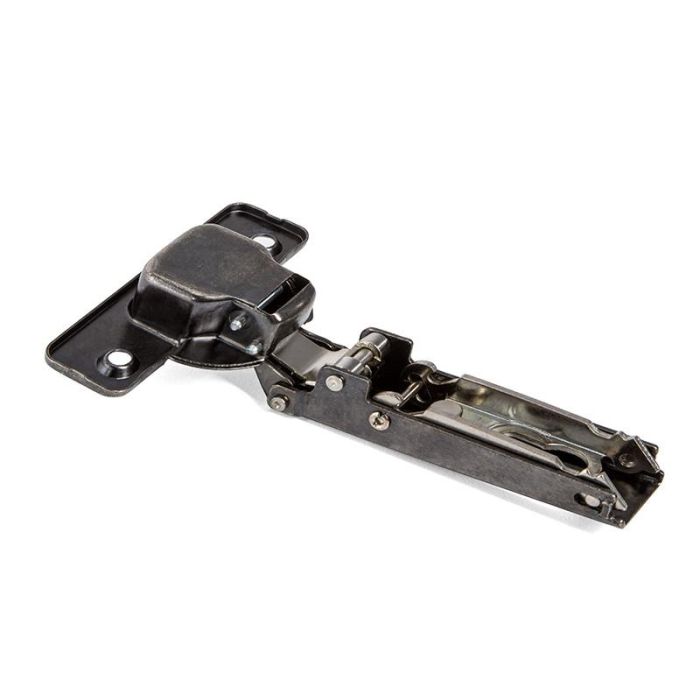 Salice S200 Bisagra Cierre Amortiguado 110º Ø35mm Acabado Titanio Codo Recto Tecnología Silentia+ 2