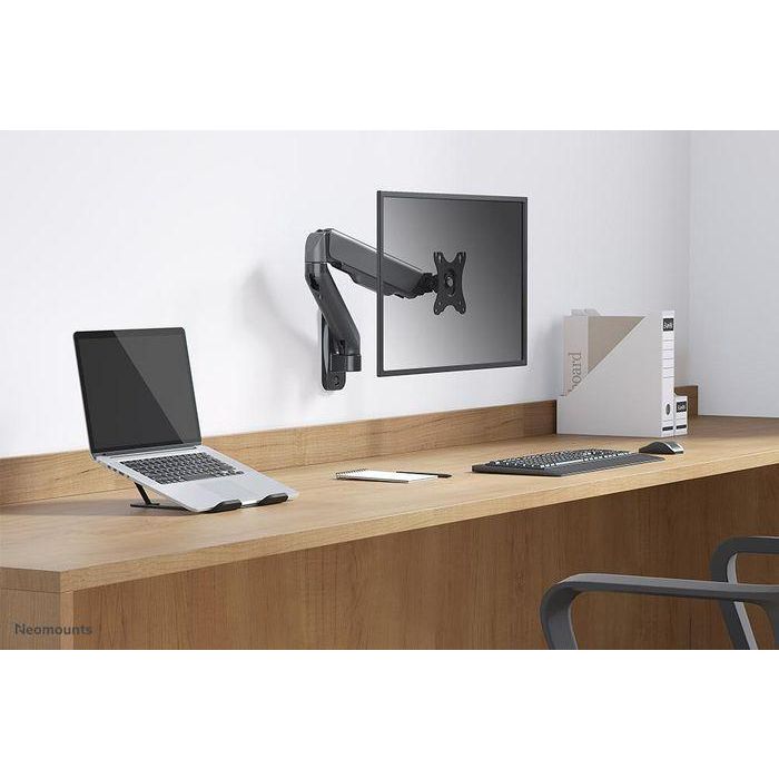 Neomounts WL70-450BL11 Soporte de Pared Movimiento Completo para Monitor/TV 17-32", 2-9 kg, VESA 75x75-100x100, Muelle de Gas, Negro 16