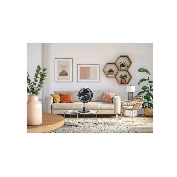 Ventilador de mesa - FLORIDA - 30cm madera y metal - 35w 2