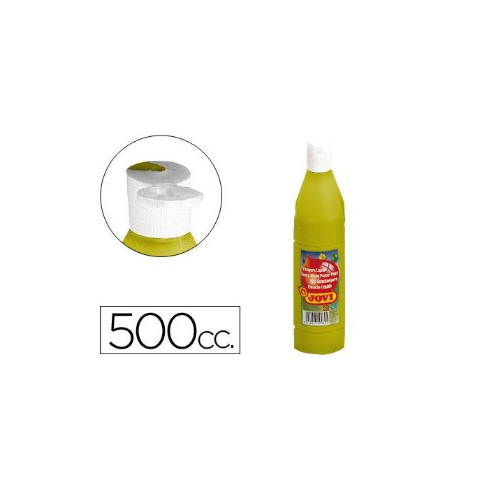 Témperas Jovi 50638 Oro Madera Papel Tela Cartulina 500 ml