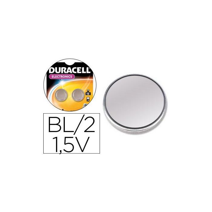 Duracell Pila Alcalina Especial Lr44 De Botón 1,5 V -Blister 2U-