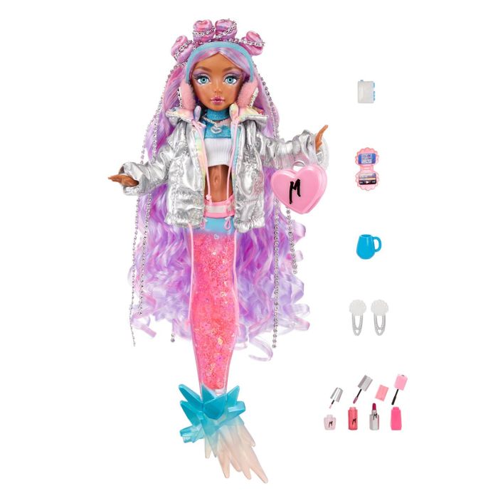 Muñeca Mermaze Mermaidz W Theme Doll - Ha 585398 Mga 1