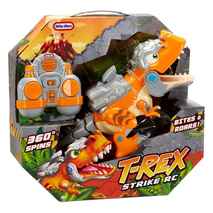 Dinosaurio MGA T-Rex Strike: Walk, Roar and Spin! Radiocontrol 2