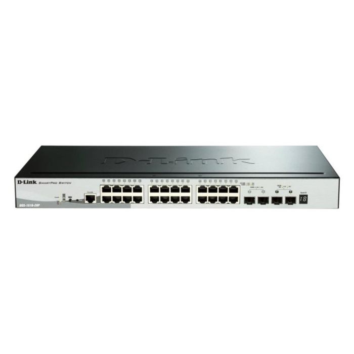 Switch D-Link Smart DGS-1510-28P 28 Puertos/ RJ-45 10/100/1000 PoE/ SFP Switch D-Link Smart DGS-1510-28P 28 Puertos/ RJ-45 10/100/1000 PoE/ SFP