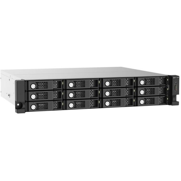 QNAP TL-R1220SEP-RP Carcasa de disco duro/SSD 12 unidades 2.5/3.5" SAS-3, SATA III Hot-swap Montaje en rack 2U Negro, Gris 4