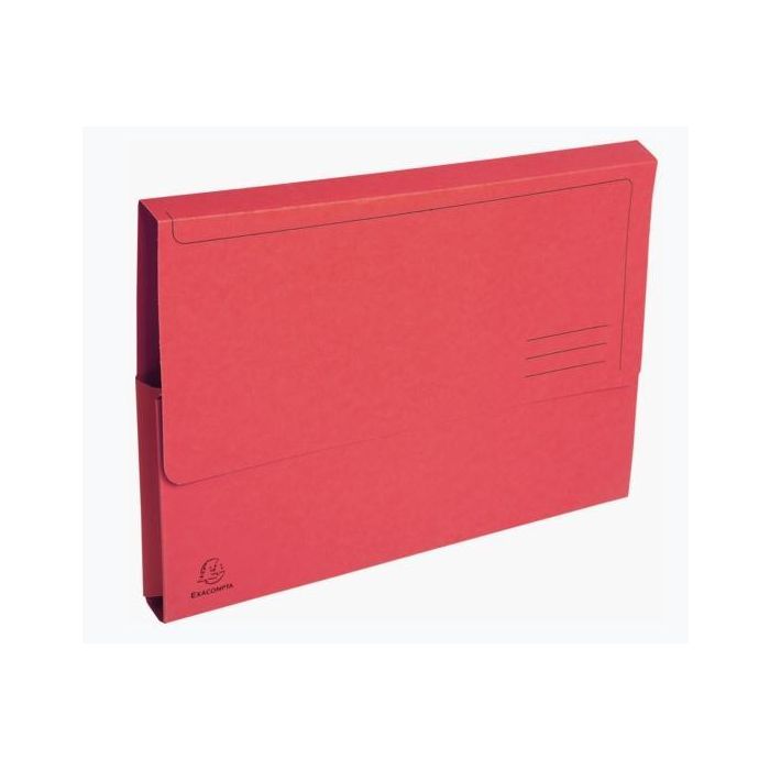 Exacompta Subcarpetas Bolso A4 Forever 290 gr Colores Intensos Rojo -50U- Exacompta Subcarpetas Bolso A4 Forever 290 gr Colores Intensos Rojo -50U-