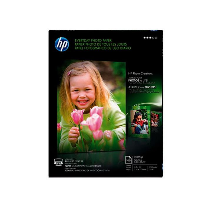 Papel Fotográfico Brillante HP Q2510A 1