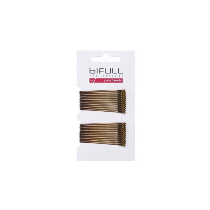 Clip Plano 51 mm Bronce Cartón 24 Unds Bifull