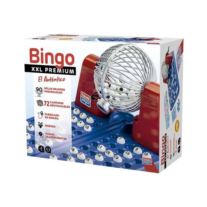 Juego De Mesa Falomir Bingo XXL Premium Juego De Mesa Falomir Bingo XXL Premium