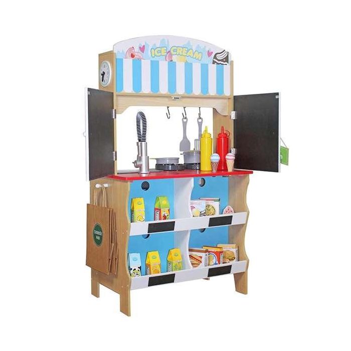 Cocina heladería de madera woomax 60x40x109 cm Cocina heladería de madera woomax 60x40x109 cm