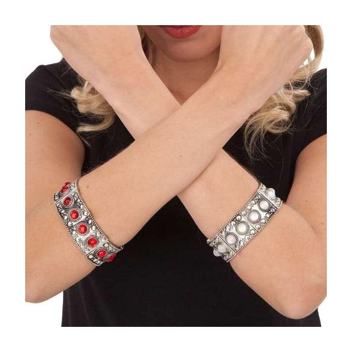 Pulsera reina blanca talla única Pulsera reina blanca talla única