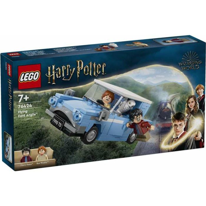 LEGO 76424 Harry Potter El Ford Anglia Volador, Juguete para Niños, Coche para Construir