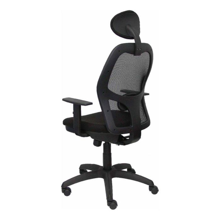 Silla de Oficina con Cabecero Jorquera Piqueras y Crespo I840CTK Negro 3 Silla de Oficina con Cabecero Jorquera Piqueras y Crespo I840CTK Negro 3