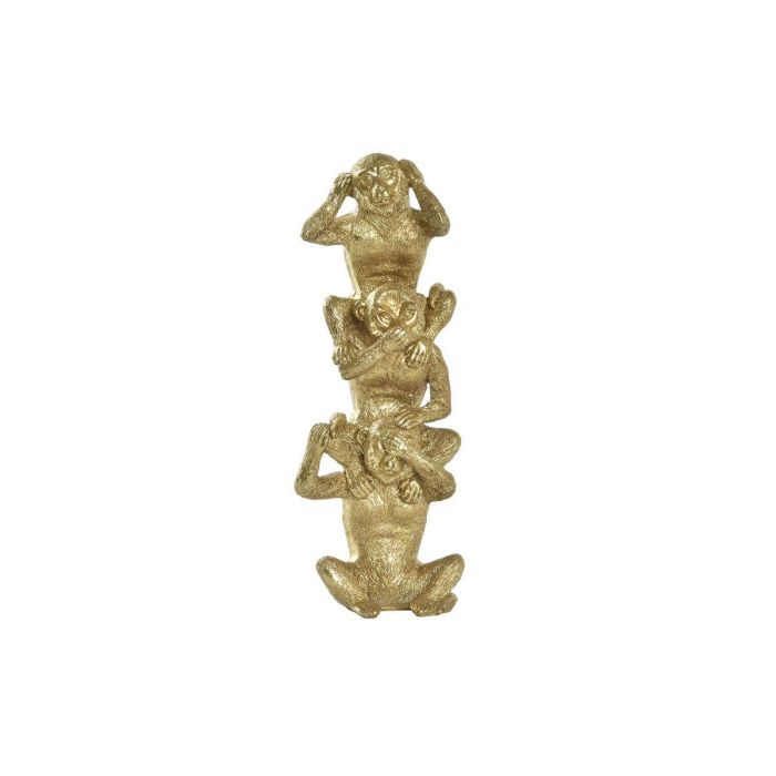 Figura Colonial DKD Home Decor Dorado 7 x 25 x 9 cm