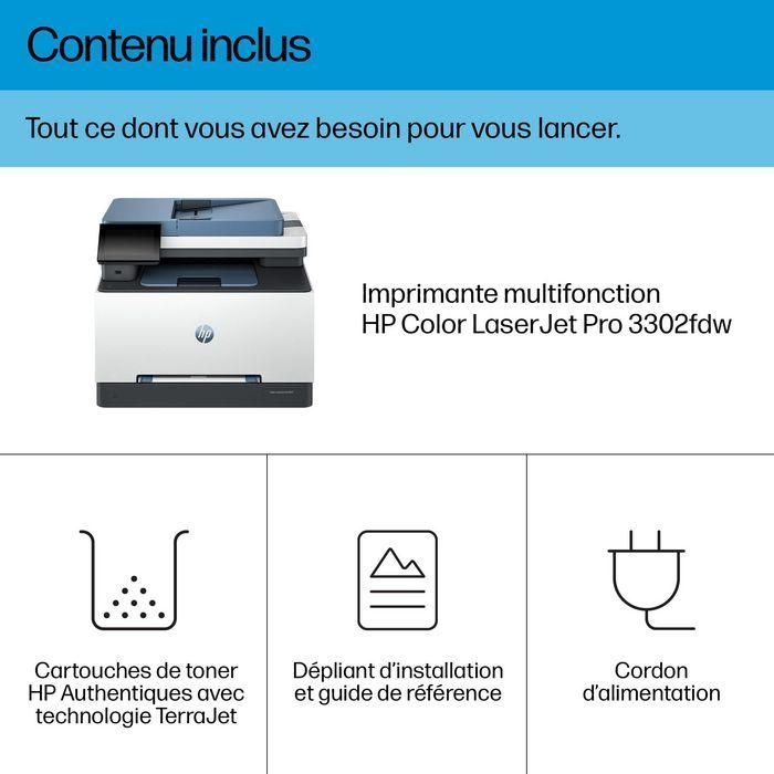 HP Color LaserJet Pro MFP 3302fdw 10 HP Color LaserJet Pro MFP 3302fdw 10