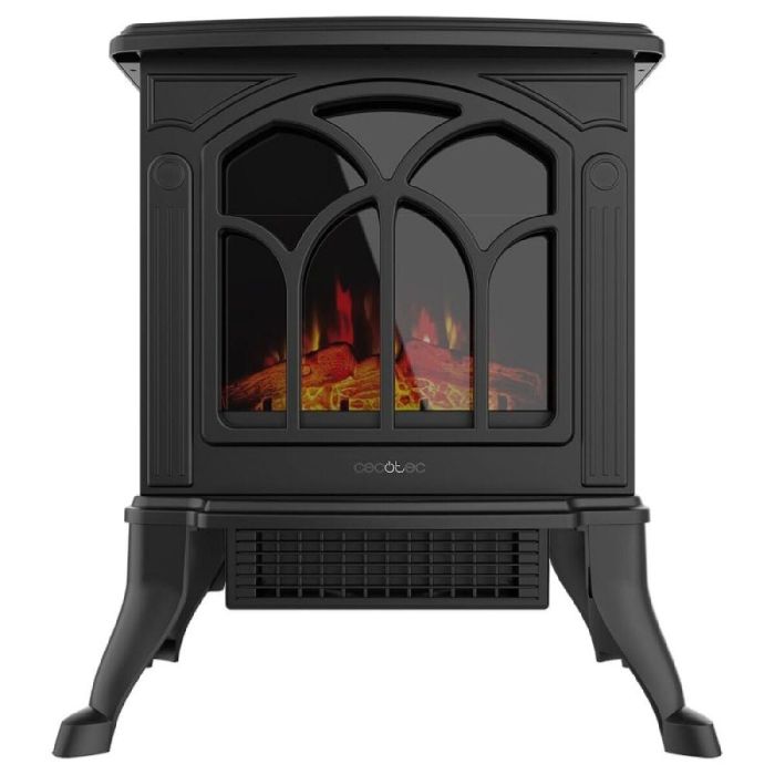 Chimenea Eléctrica Decorativa de Pared Cecotec ReadyWarm 1500 Flames