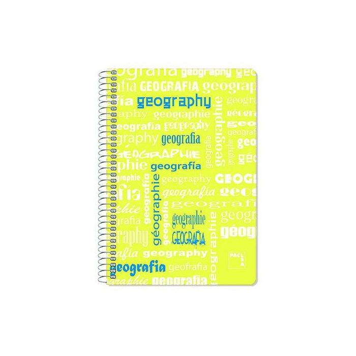 Bloc Pacsa Asignaturas Tapa Pp 4º 80H Cuadric.4X4 90G Geografia (Set de 4)