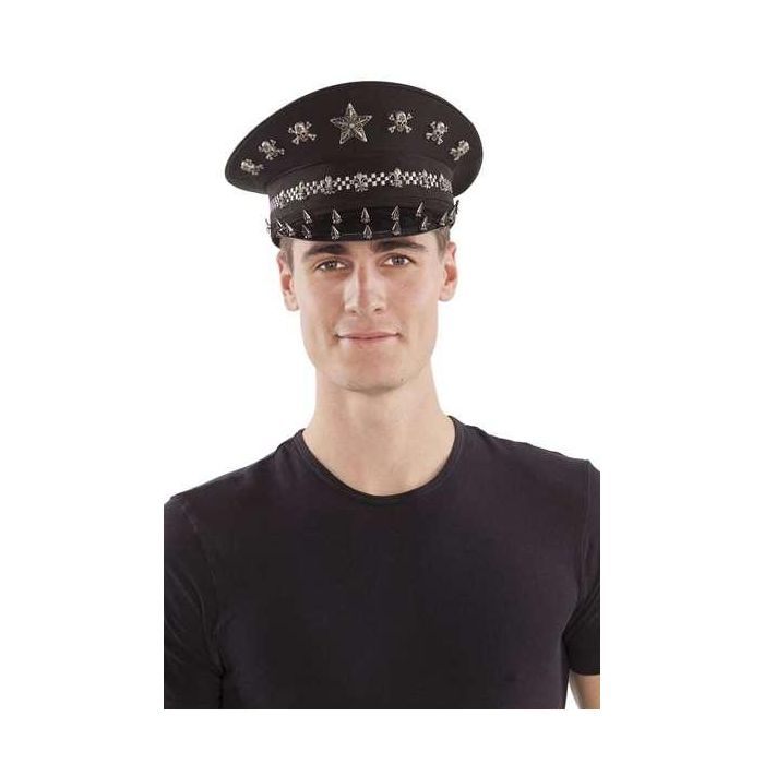 My Other Me Gorra Plato de Policía para Adulto, Talla 58, 100% Poliéster, Multicolor 1 My Other Me Gorra Plato de Policía para Adulto, Talla 58, 100% Poliéster, Multicolor 1