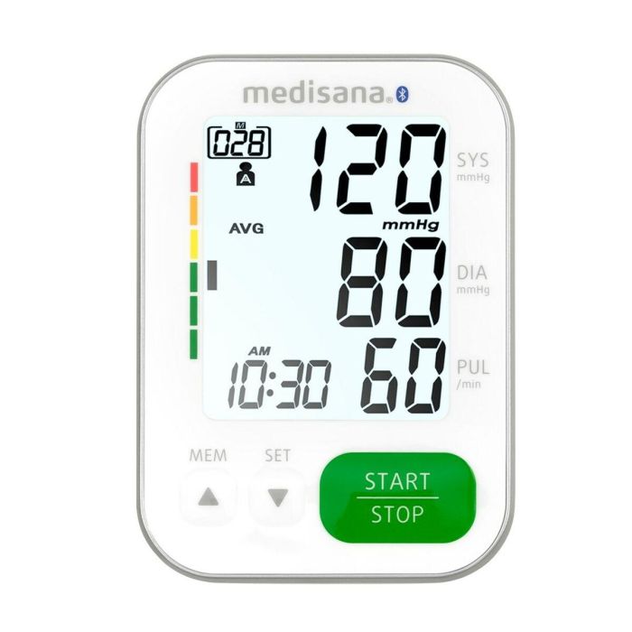 Medisana BU 570 Tensiómetro Conectado Bluetooth - Detección Arritmias, Pantalla Grande Dígito XXL, Diseño Delgado, 240 Memorias 9 Medisana BU 570 Tensiómetro Conectado Bluetooth - Detección Arritmias, Pantalla Grande Dígito XXL, Diseño Delgado, 240 Memorias 9