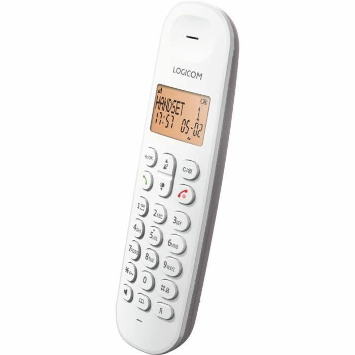 Logicom LOG3483071500216 Teléfono fijo inalámbrico DECT ILOA 155T SOLO con contestador automático Taupe 4