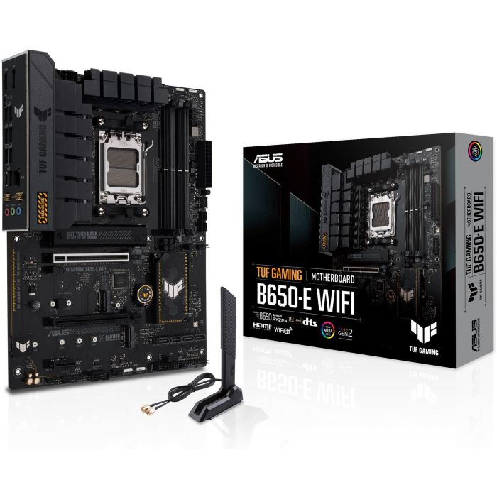 Asus 90MB1GT0-M0EAY0 Placa Base TUF GAMING B650-E WiFi Socket AM5 AMD Ryzen 7000/8000 DDR5 PCIe 5.0 ATX 2.5G Ethernet 0 Asus 90MB1GT0-M0EAY0 Placa Base TUF GAMING B650-E WiFi Socket AM5 AMD Ryzen 7000/8000 DDR5 PCIe 5.0 ATX 2.5G Ethernet 0