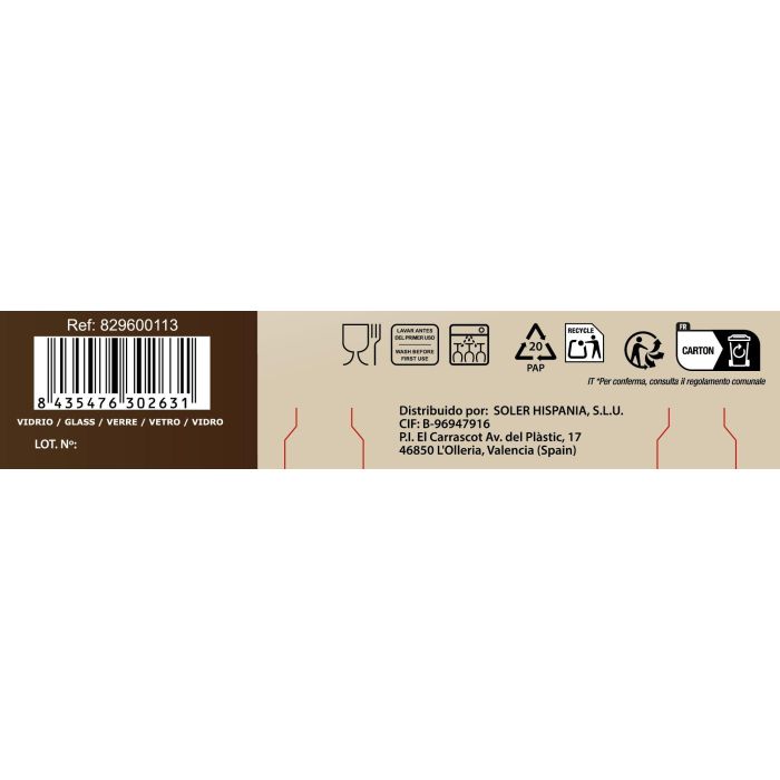 Set 2 Tazas Café con Leche 21Cl Lima Abstracto - Inde (36 Cajas) 4 Set 2 Tazas Café con Leche 21Cl Lima Abstracto - Inde (36 Cajas) 4