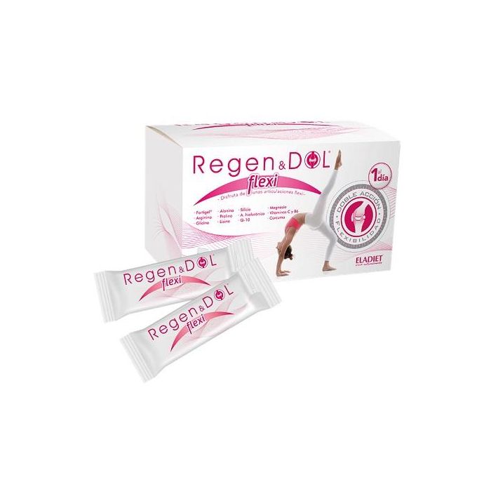 ELADIET Regen & Dol Flexi Articulaciones Colágeno Curcuma Bambú 14 sticks