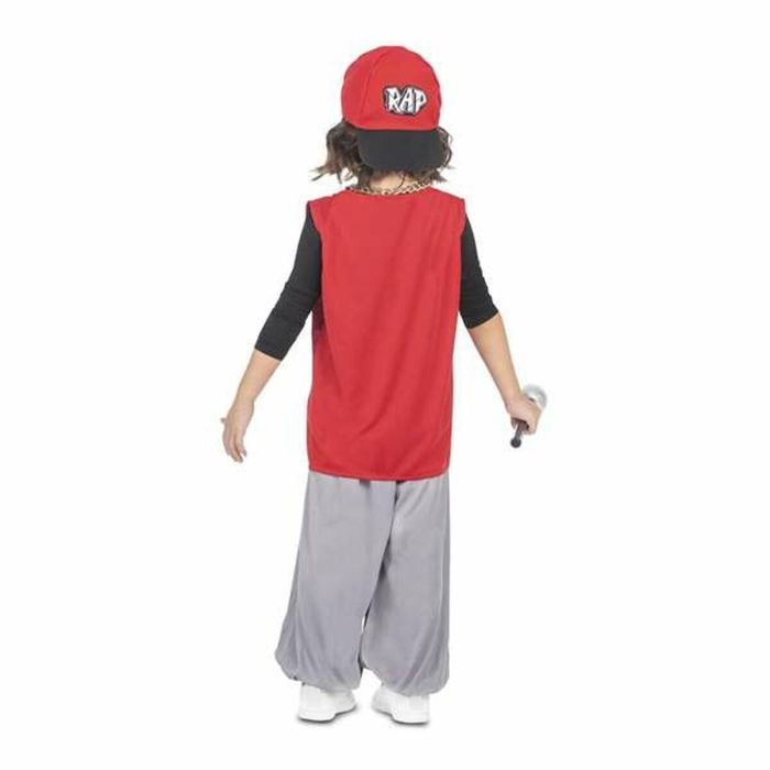 Disfraz yo quiero ser rapero/a gorra, cadena, camiseta, micrófono y pantalón talla 3-5 y 2 Disfraz yo quiero ser rapero/a gorra, cadena, camiseta, micrófono y pantalón talla 3-5 y 2